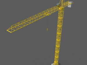 The Tower Crane Model 3D