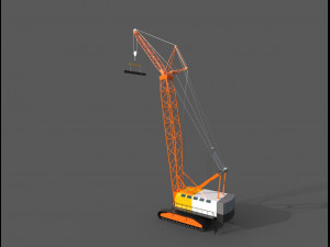 Crawler Crane Modello 3D
