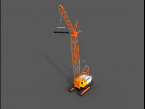 Crawler Crane Modello 3D