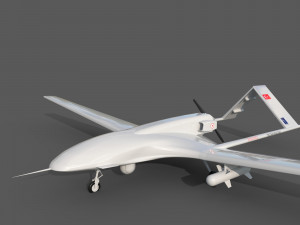 TB2 Bayraktar Drone 3D Модель