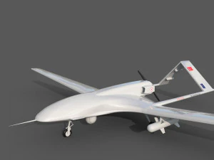 TB2 Bayraktar Drone 3D Model