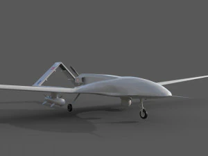 TB2 Bayraktar Drone 3D Model