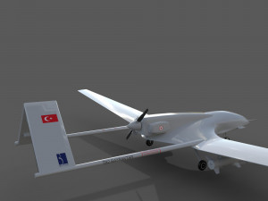 TB2 Bayraktar Drone 3D Модель