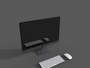 एप्पल आईमैक 3D मॉडल