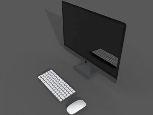 Apple iMAC 3D Model