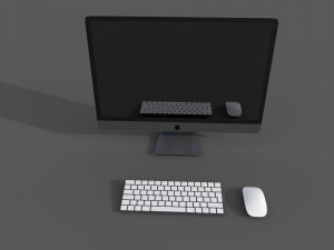 Apple iMAC Modello 3D