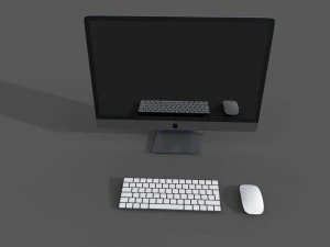 Apple iMAC 3D Model