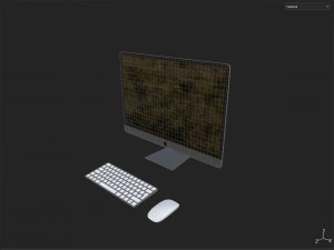 Apple iMAC 3D Model