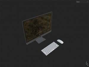 Apple iMAC Modello 3D