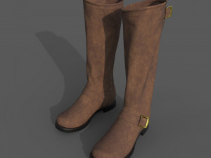 Unisex Boot 3D Model