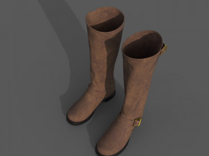 Unisex Boot 3D 模型