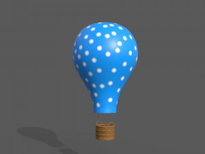 Decor Hot Air Baloon 3D 모델