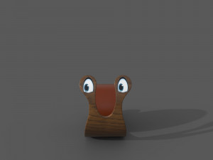 Snail Puff 3D Model