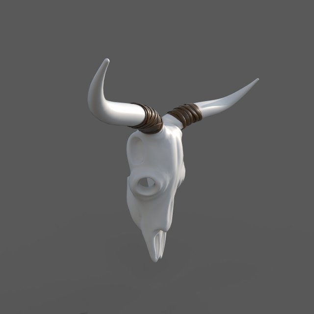 Decor Skull Modelo 3D .c4d .max .obj .3ds .fbx .stl .blend 