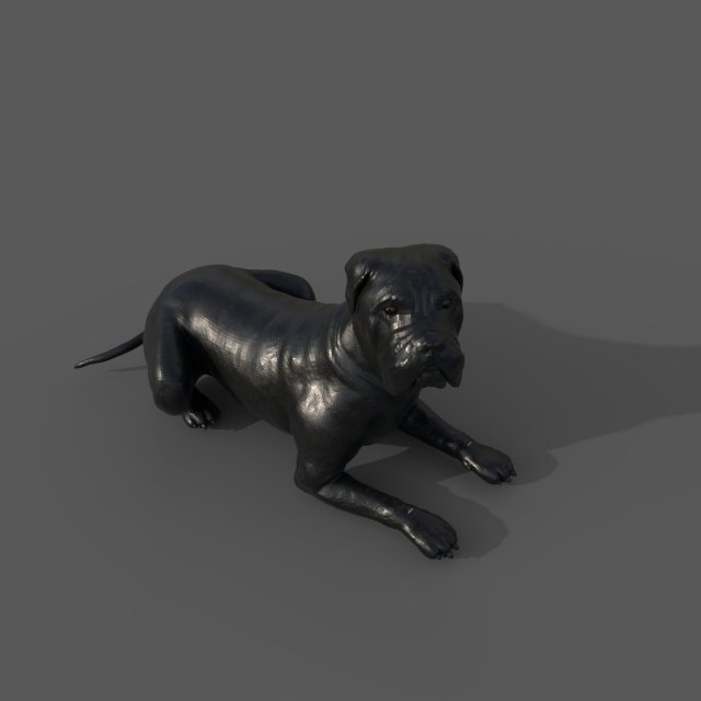 Decor Dog 3D 모델 .c4d .max .obj .3ds .fbx .stl .blend 