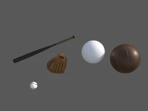 Спортивне обладнання 3D Модель