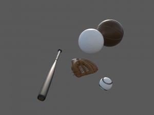 Sport Equpmant 3D 모델