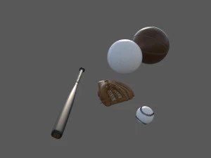 Sport Equpmant 3D Model
