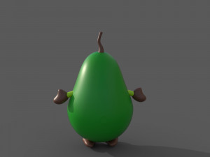 Avocado Toy 3D Модель