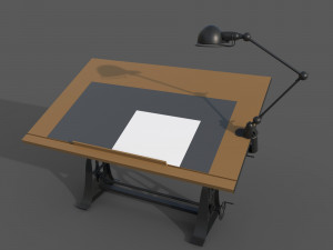 Drawing Table 3D 模型