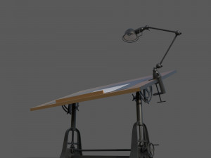 Drawing Table 3D 模型