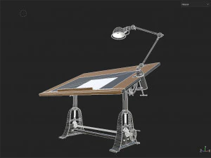 Mesa de dibujo Modelo 3D