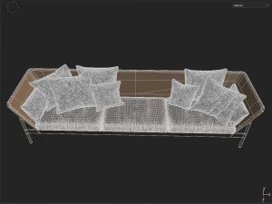 Armchair 3D Model
