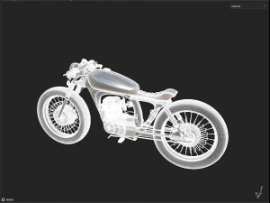 Honda CG125 3D Model
