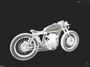 Honda CG125 3D Model