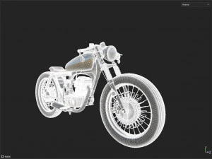 Honda CG125 3D Model