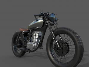 Honda CG125 3D 模型