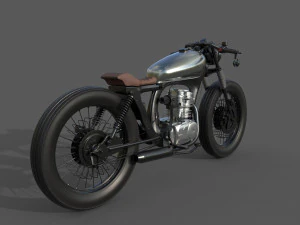 Honda CG125 3D Model