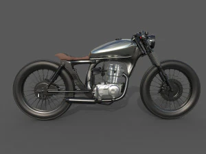 Honda CG125 3D Model