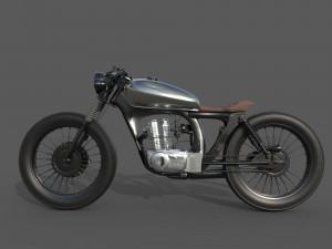 Honda CG125 3D 模型
