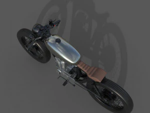 Honda CG125 3D Model