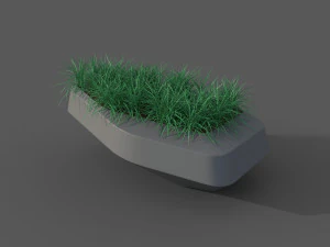 Lawn 3D Model