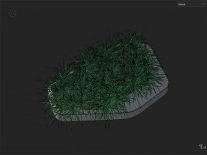 Lawn 3D Model