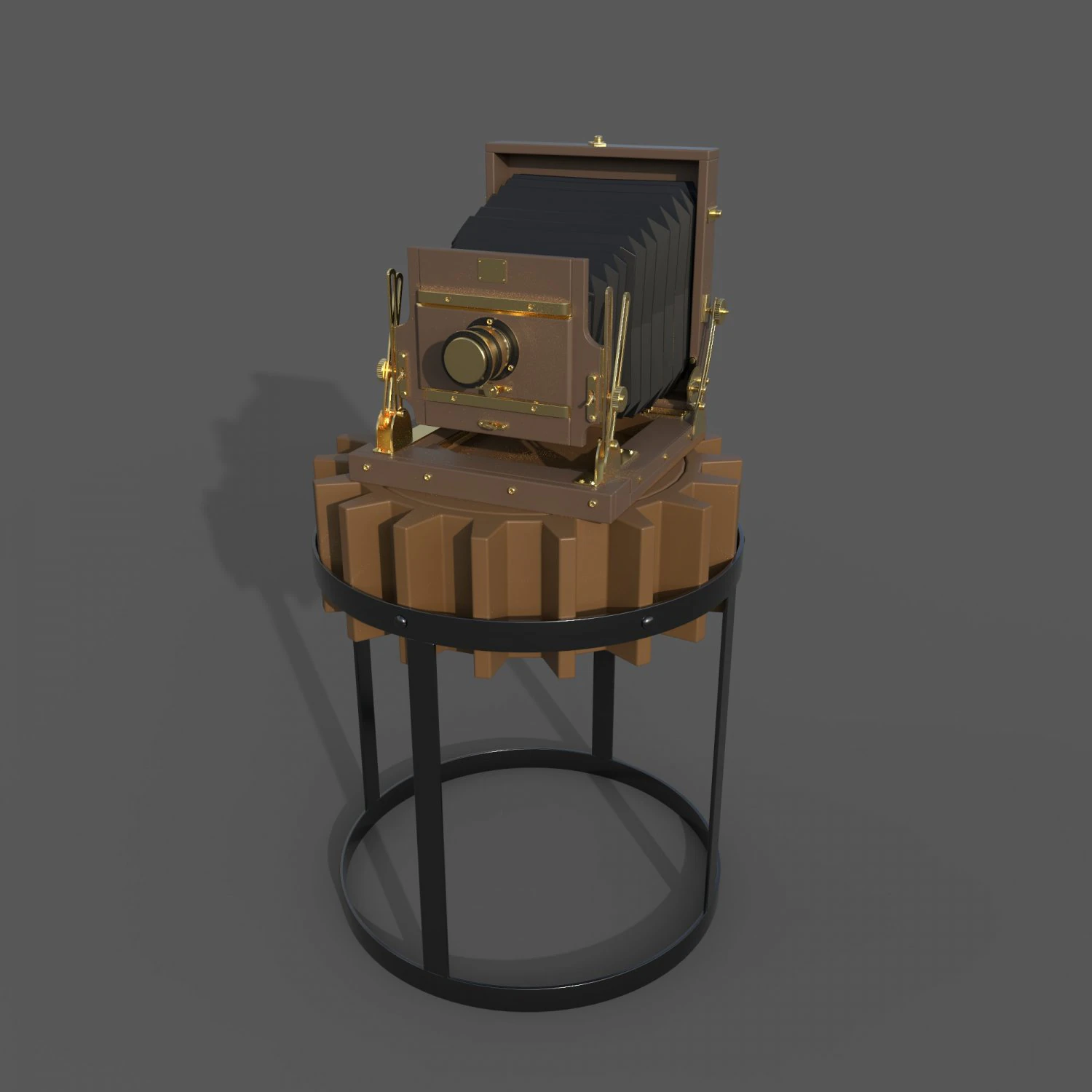 Dekor Kamera 3D Model .c4d .max .obj .3ds .fbx .stl .blend 