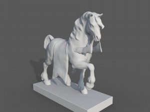 Decor Horse 3D Model
