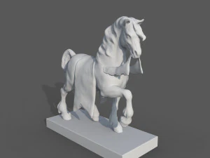 Декор Лошадь 3D Модель