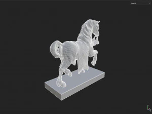 Decor Horse 3D Model