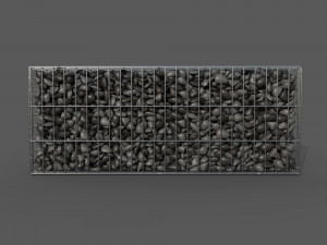 Gabion Wall Modèle 3D