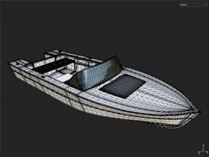 Boat 3D Model