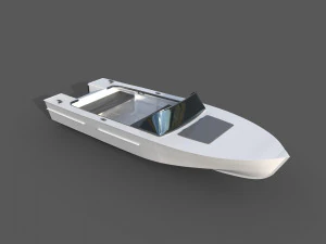 Boat 3D Model
