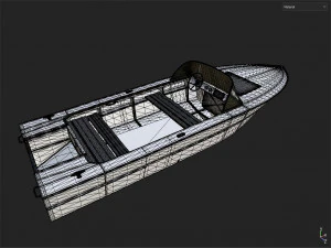 Boat 3D Model