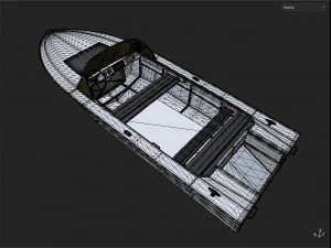 Boat 3D Model