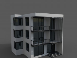 Modern Hause 3Dモデル