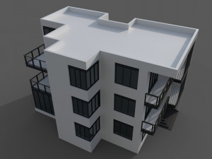 Modern Hause Model 3D