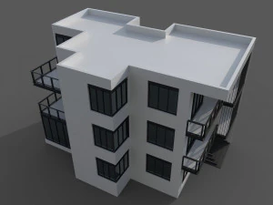 Modern Hause 3D Model