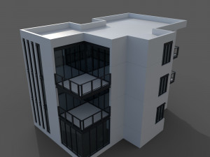 Modern Hause Model 3D